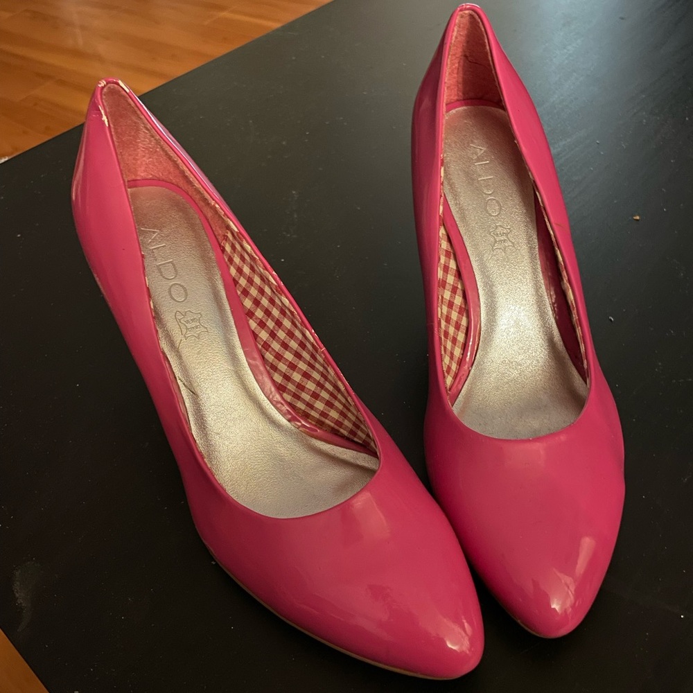 Pink Aldo heels
